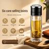 Zhi Mei Huan Qiu Double Wall Glass Insulated Tea & Water Bottle