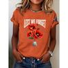 T-shirt da Donna con Stampa Giorno dell'Anzac Lest We Forget Estate Casual Girocollo Manica Corta Top Magliette