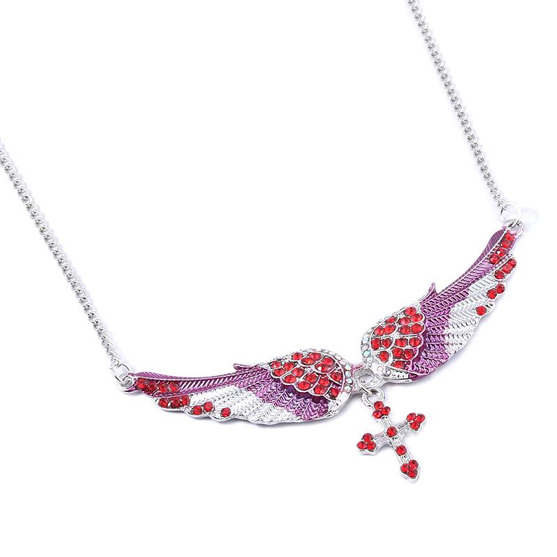 Personalized Angel Wings Necklace Super Flash Angel Wings For Men And Women Fashion Party Match