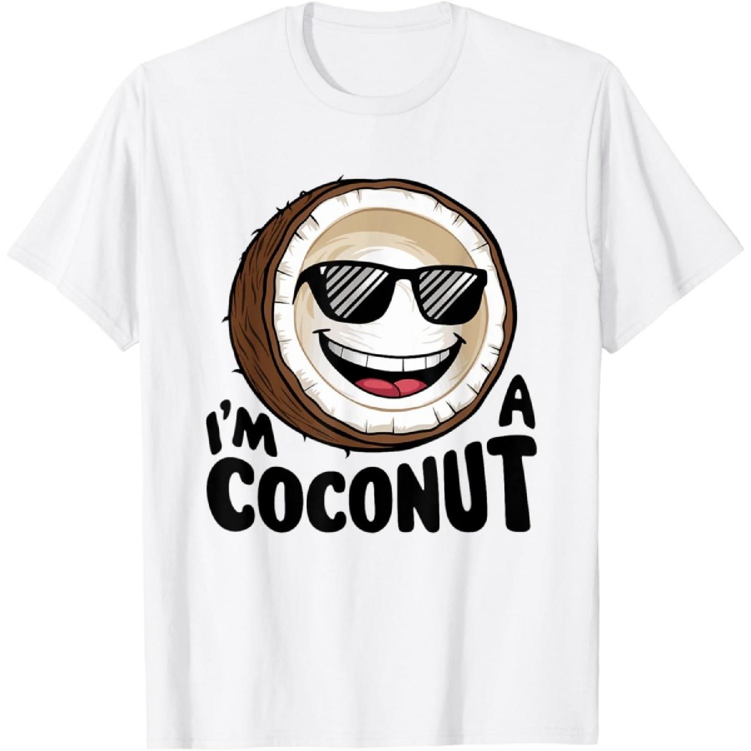 Coconut Costume I m A Coconut T-Shirt S