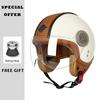 Crash Headpiece Motorbike Open Face Helmets 3/4 Open Face Motorcycle Helmets DOT Certification Cascos Para Moto Open Helm