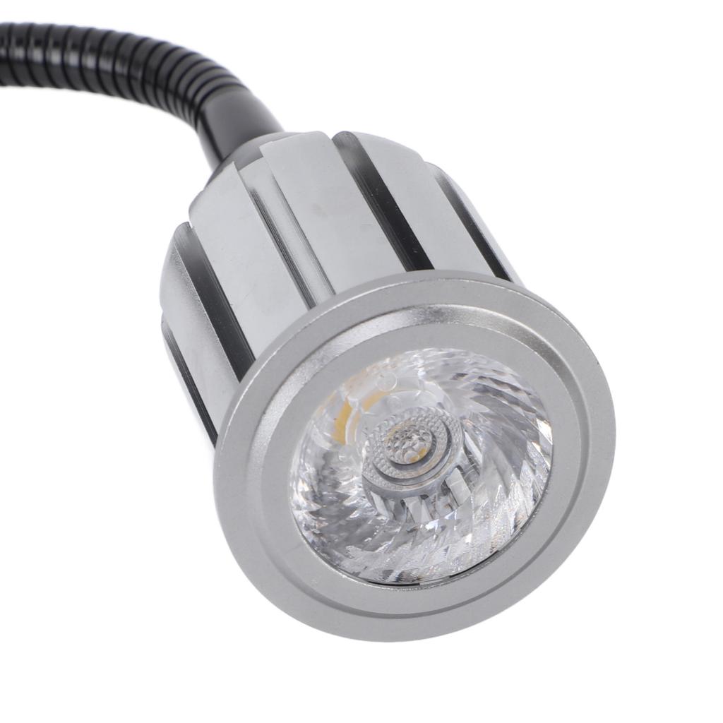 10W LED Machine Work Light with Flexible Gooseneck and Magnetic Base 1000LM 6500K Shop Tool Lamp for Work Bench Sewing Machine