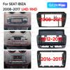 2008 - 2014 2015 2016 2017 For SEAT IBIZA 9"/LHD/RHD Car Multimedia Radio Frame Fascia Panel Dashboard Mounting Bracket Adapter