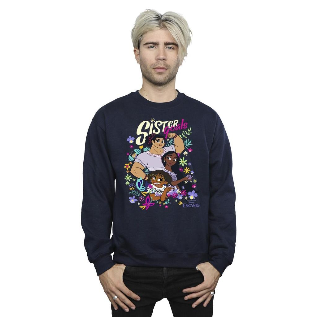 Disney Mens Encanto Sister Goals Sweatshirt