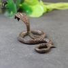 Vintage Bakır Yılan Süsü Dekorasyonları Çay Hayvanı Antik Hayvan Boa Figürleri Minyatürler Ev Dekorasyon Aksesuarları Oturma Odası İçin