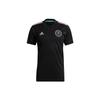 Herren Imcf a Jsy Trainings Sport Kurzarm Fußballtrikot Miami International Team Auswärts Schwarz GI6424
