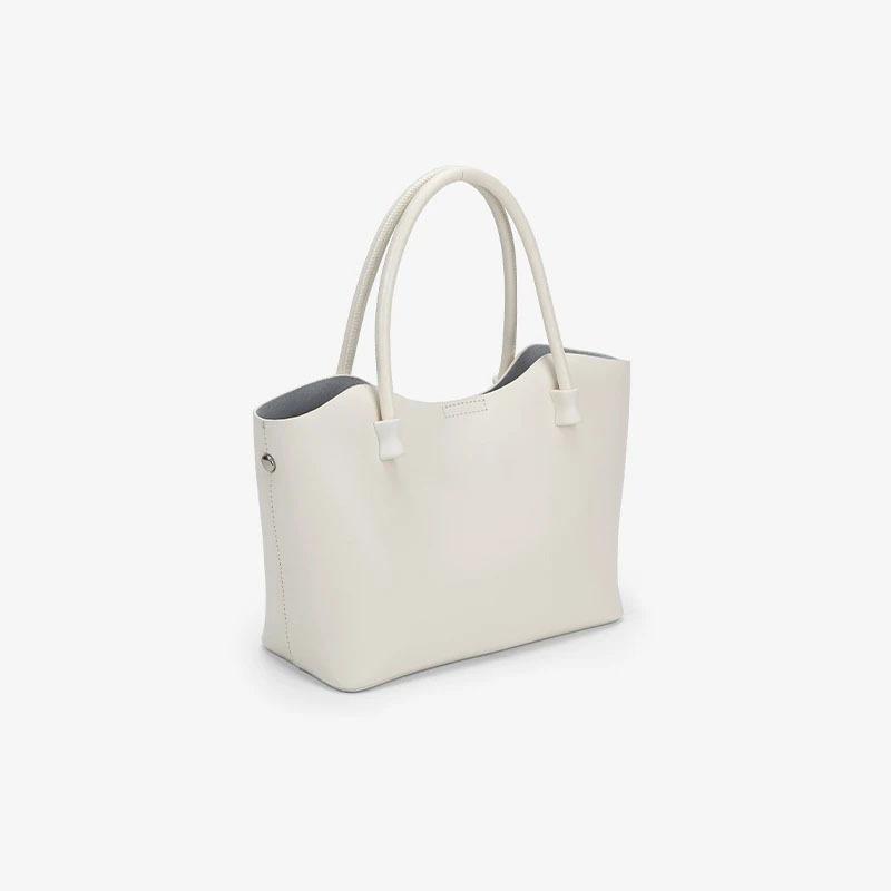 Niche Design Commuter Genuine Leather Single-shoulder Bag Casual Crossbody Women's Bag Cowhide Simple Handbag