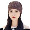 Women's Lace Rhinestone Headscarf: Breathable, Lightweight Spring/Summer Beanie for Hair Coverage