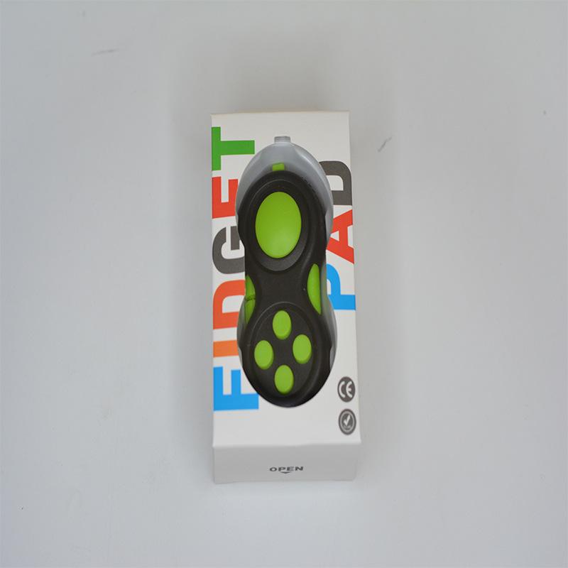 Fidget Game Toy: Magic Cube with Silicone Buttons for Stress Relief