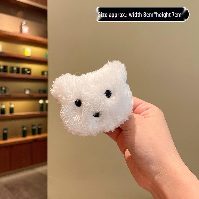 Japanese Kawaii Sunflower Panda Plush Brooch - Adorable Pin for Clothes, Bags, and Accessories.