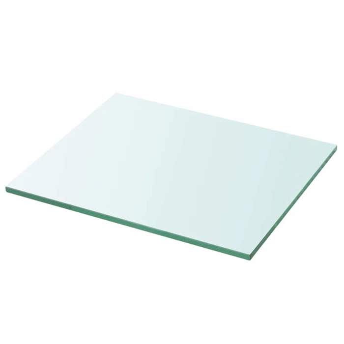 VidaXL Panneaux d'étagère 2 pcs Verre Transparent 30 x 20 cm