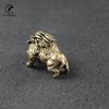 Vintage Copper Small Wild Boar Figurines Retro Brass Animal Crafts Ornaments Tea Pet Desk Decoration Home Decor Accessories Gift