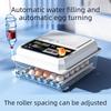 Mini Fully Automatic Poultry Egg Incubator with Auto Egg Turning Household Brooder for Hatching Chicken Duck Goose Bird Eggs