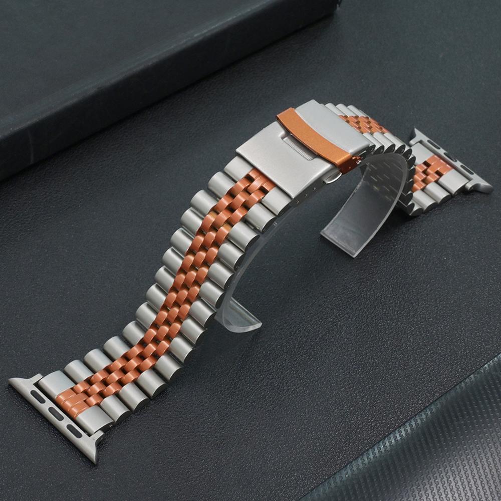 Stainless Steel Bracelet for Apple Watch Band Ultra 2 49mm Series 10 9 8 7 45mm 46mm Luxury Metal Strap for Iwatch 6 SE 5 4 44mm