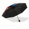 1pc Mario Bros Adventure Automatic Folding Cute Umbrella - Lightweight, Retractable Design with 8-Rib Durability, Perfect for Outdoor22
