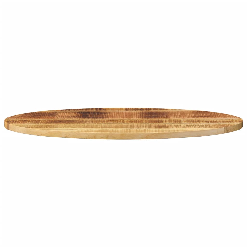Table Top 110x40x2.5 cm Oval Solid Mango Wood