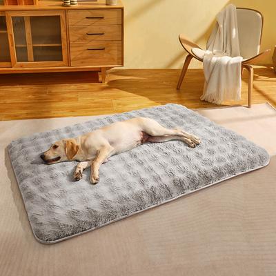 Winter Warm and Plush Pet Sleeping Mat for Large Dogs Golden Retriever  Corgi Pet Dog Mat