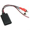 Parti dell'interfaccia 2RCA dell'adattatore AUX-in del modulo ricevitore Bluetooth universale per auto 12V