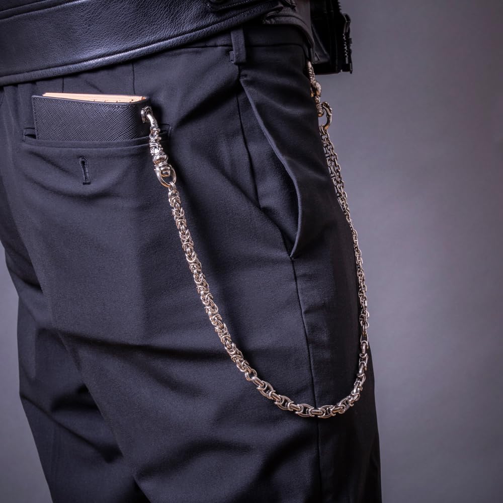 ArtemisClassic Betamix Geldbörse Kette Messing Geldbörse Seil ACWC0018 Silber Accessoires Marke Herren