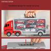 Alloy Children's Storage Container Car Alloy Return Car Simulation Fire Truck Engineering Vehicle Police Truck Engineering Vehicle