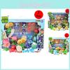 Plants Vs Zombie Peashooter Action Figure Dolls Set High Quality Kids Present