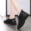 Flat bottom non-slip mother casual shoes spring and autumn models leather not tired feet single shoes comfortable travel
