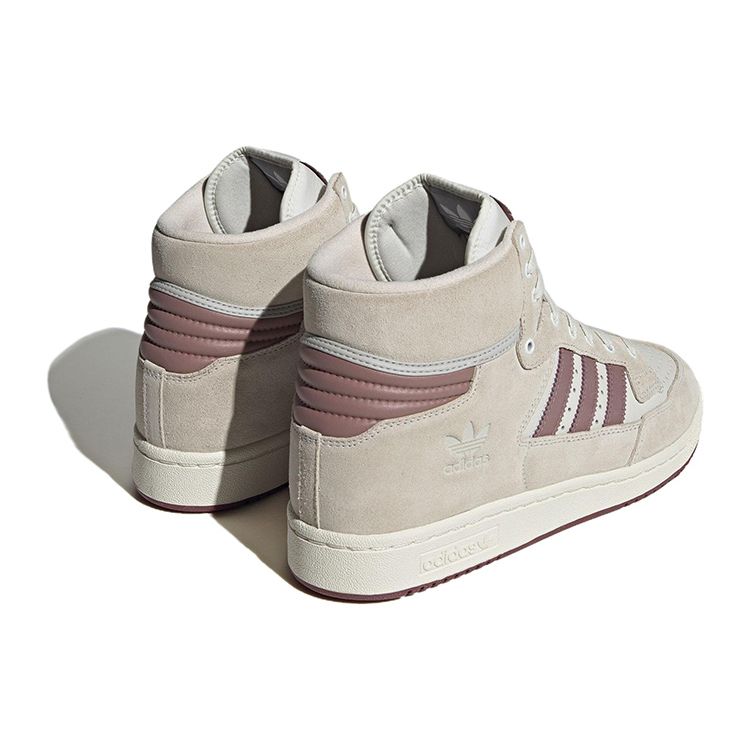Adidas Centennial 85 High White Burgundy Unisex Sneakers Grey Crystal-White Purple GY2536