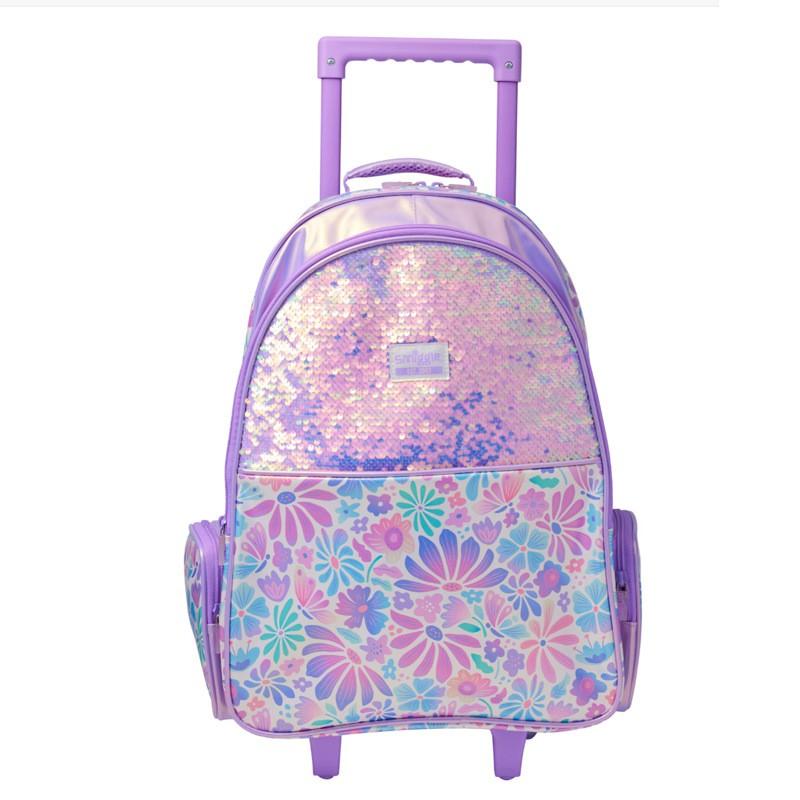 Zaino Scolastico Smiggle per Bambini Ragazze Grande Capacità Stampa Cartoni Animati Borsa in Nylon con Spallacci Ammortizzati Stile Fresco Dolce