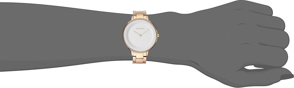 Skagen skw2331 Ditte Rose Gold Link Watch Women's