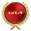 3D Metal Silver Black Red Car Rear Trunk Badge Decal Stikcer For KIA Sportage Ceed Sorento Cerato Optima Picanto Rio Soul Stonic CP6
