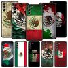 Mexico Flag Phone Case For Samsung Galaxy S24 S23 S22 S20 Ultra S21 FE 5G S10 S9 Plus S10E S8 Soft Silicone Cover