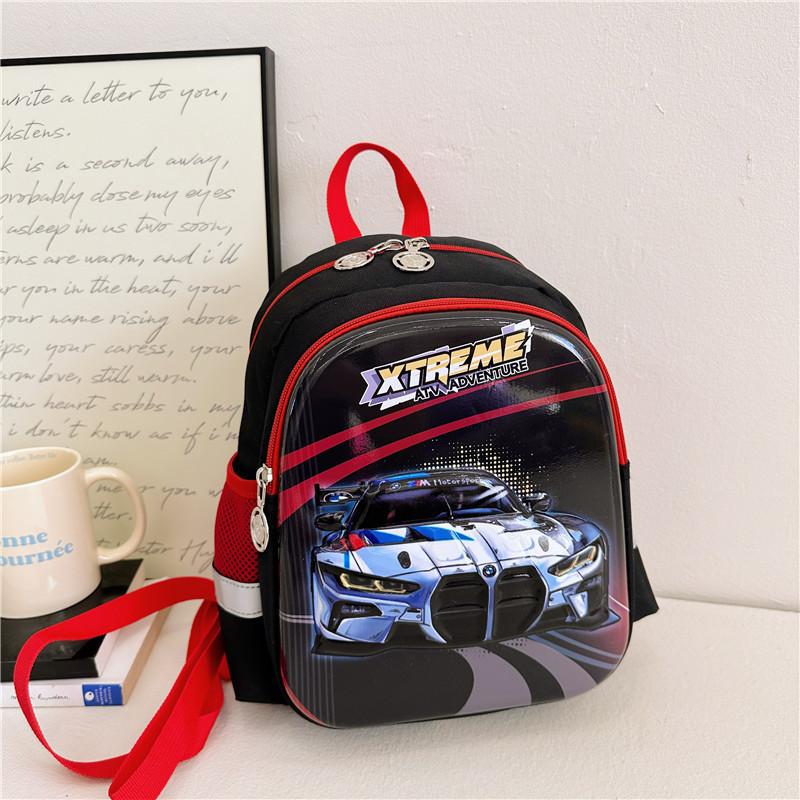 Cute 2024 Toddler Anti-lost Backpack Animal Print Princess School Bag For Boys And Girls Black