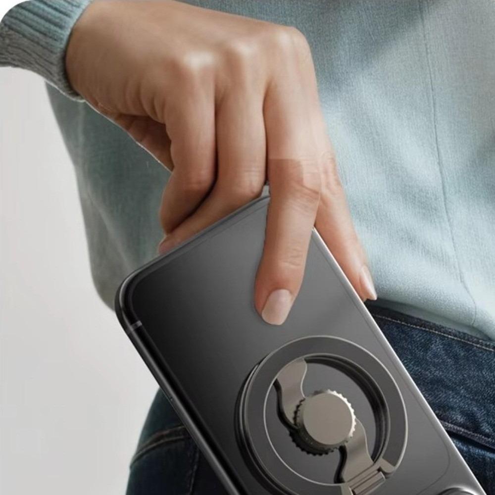 Double Sided Magnetic Magnetic Phone Ring Holder Foldable Magnetic Phone Grip Car