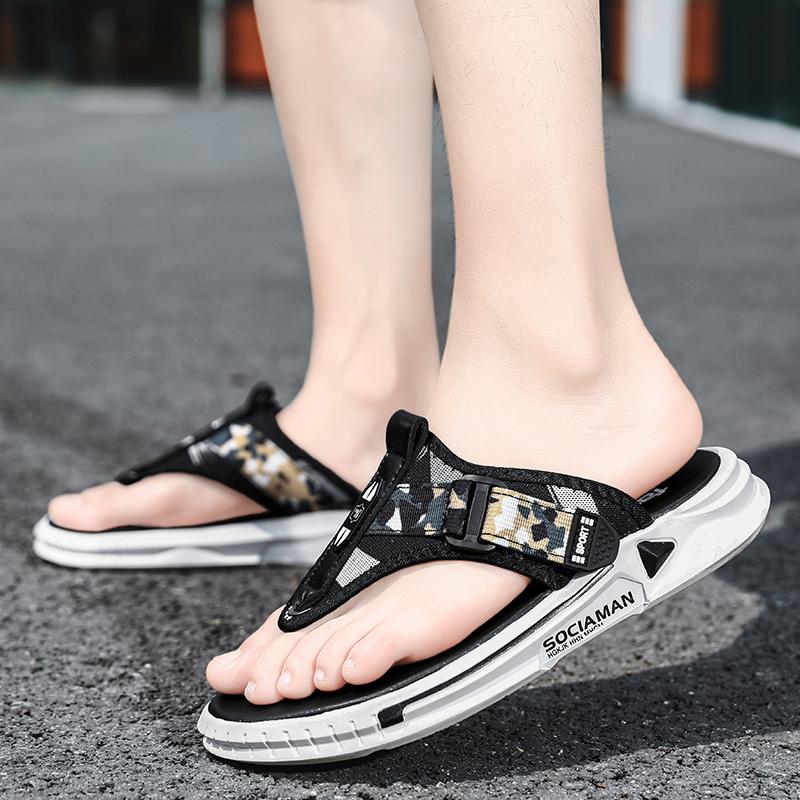 Summer Flip Flops Mens Slippers Casual Shoes Beach Sandals Outdoor Slides Walking Comfort Designer Fashion Luxury