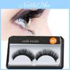 Beste Qualität 027 Natürliche Lange Falsche Wimpern Großpackung Großhandel 2000 Paare Handgefertigte Wimpern mit Baumwollband