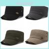 Cotton Casual Baseball Cap With Adjustable Strap For Outdoor Sun Protection Men