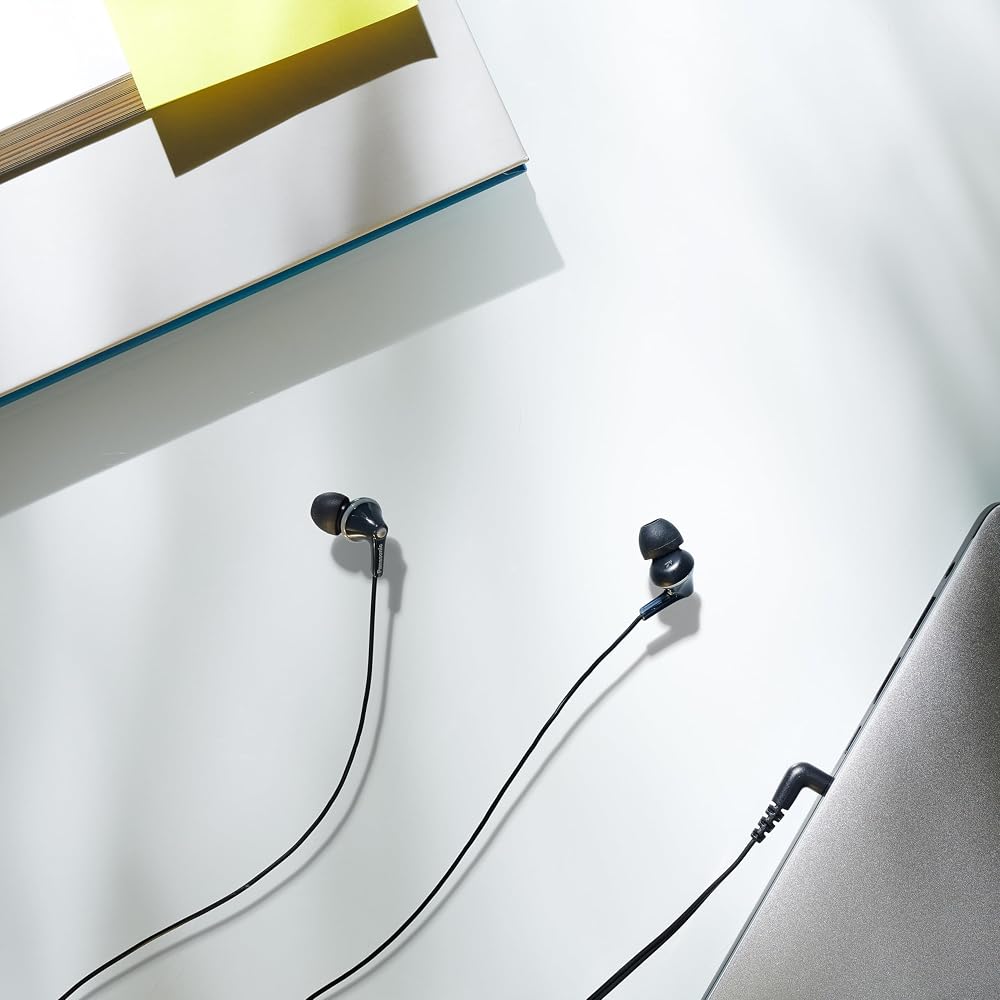 Panasonic Ergofit Stereo Earphones Black