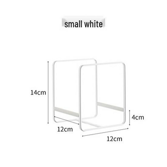 Japanese-Style Metal Dish Organizer: Cabinet Storage Rack for Plates, Bowls, Cutlery, and Chopsticks