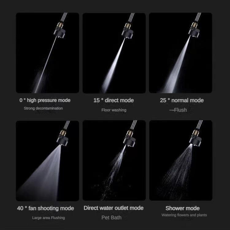 Duză pentru curățător de înaltă presiune 6 în 1 multifuncțională pentru pistolul cu apă de înaltă presiune LAVOR de spălat auto