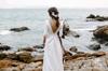Wedding Long Dress [Fiveen] Dress, After-Party, Pre-Wedding Photo, Dress, Sleeves, After-Party, Bride, Self-Photo, After-Party, White, (S)