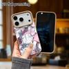Phone Case: Lambskin 2D Flat Samsung Galaxy A34 A35 M05 M06 S20 S22 S21 FE Plus 5G Protective Case, Pink and White Cat Boy, Christmas and Halloween Gi