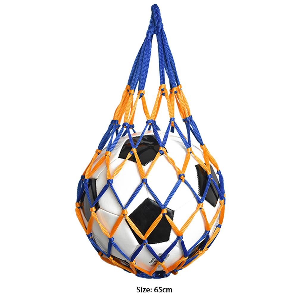 Basketball Football Net Bag Nylon Bold Storage Pack Single Ball Carry Portable Equipment Outdoor Sports Soccer Volleyball Pocket