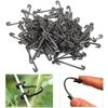 Plant Binding Buckles for Tomatoes and Grapes, Garden Support Clips, Vegetable Fixing Hooks for Stable Growth and Training