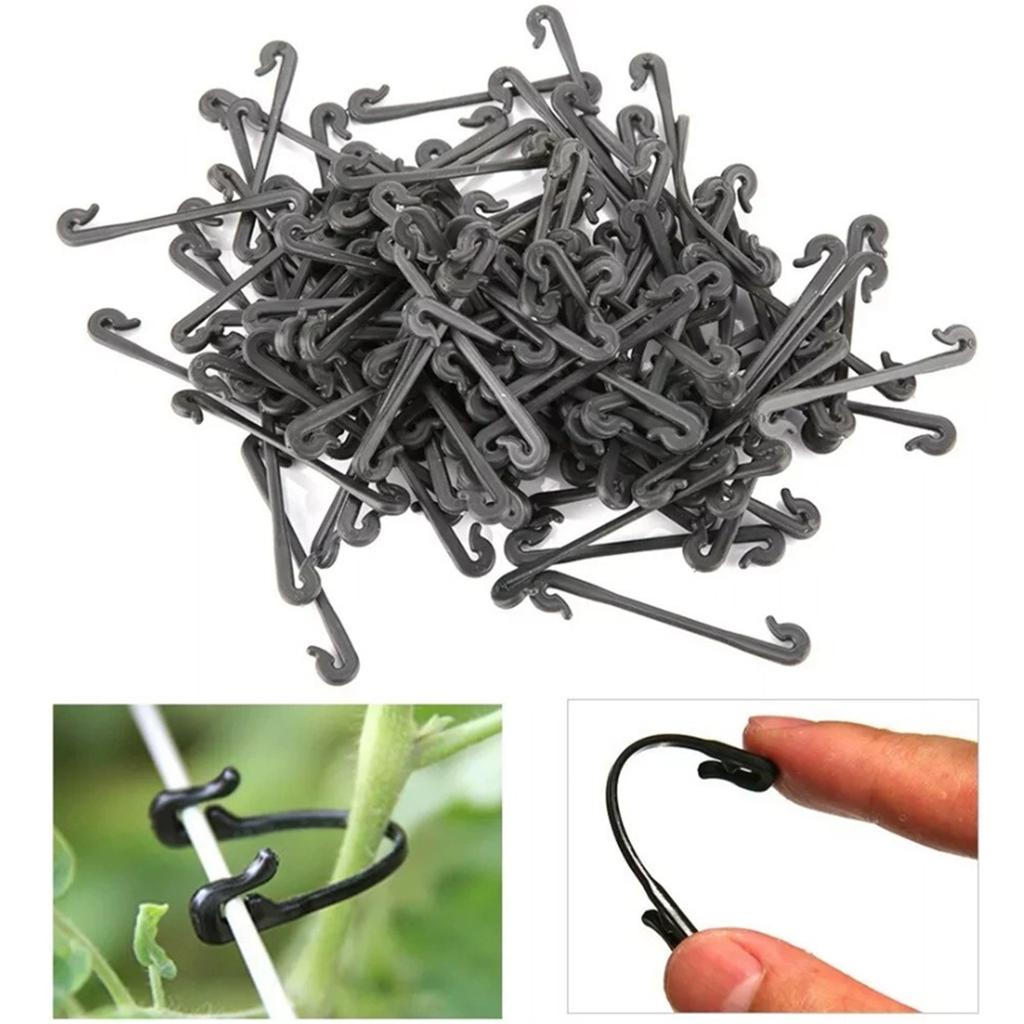 Plant Binding Buckles for Tomatoes and Grapes, Garden  Support Clips, Vegetable Fixing Hooks for Stable Growth and Training