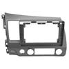 10.1'' Car Radio Stereo Dash Fascia Frame Panel Trim with Harness Fit for Honda Civic 2006-2011