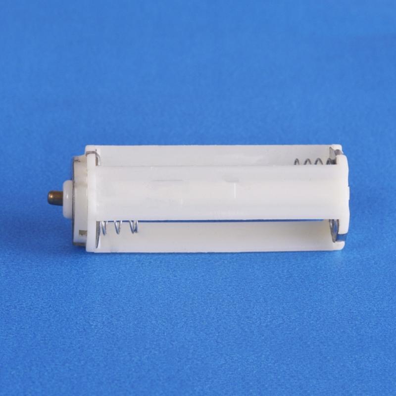 Zylindrischer Typ Kunststoff Batterie Konverter Adapter DIY 3AAA Batterien Halter Fach Racks Gehäuse Box Konvertierer Schalter