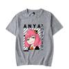 New Hot Anime Anya Forger T-shirts Fashion Women Summer Tee Shirt Unisex Casual Short Sleeve Round Neck Tops T-shirts