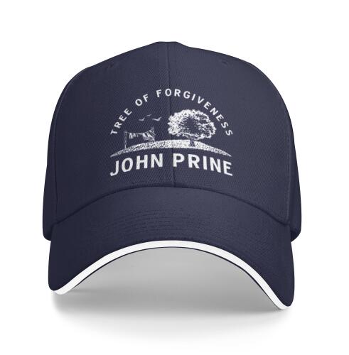 Cappello John Prine Unisex Moda Retro Regolabile Cappello in Denim Cappellino da Baseball Quattro Stagioni Cappellino Snapback Unisex Taglia Unica