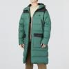 PUMA Logo Print Sporty Casual Warm Windproof Hooded Fitted Long Sleeve Down Jacket Men Outerwear Green 849985-25