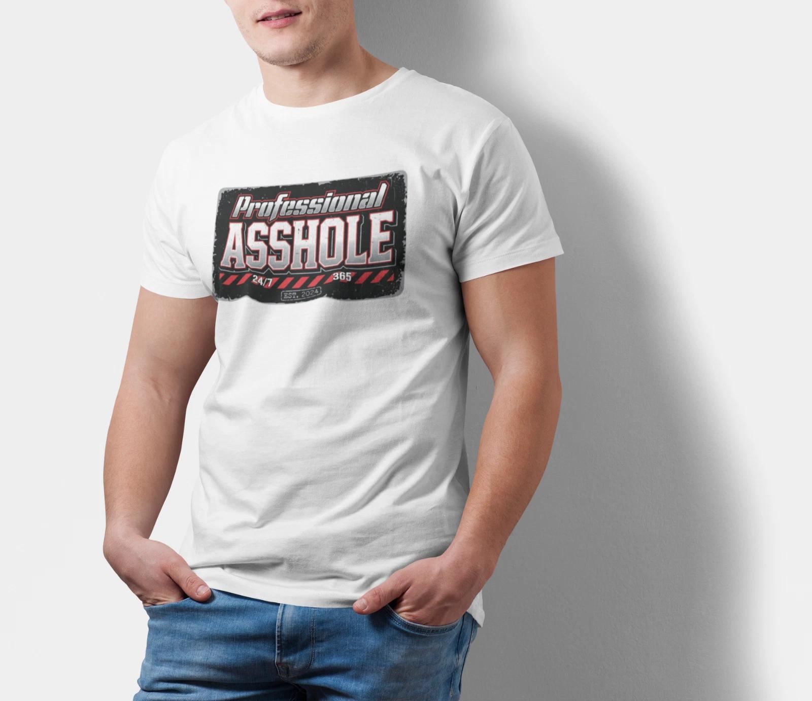 Professional Sarcastic Funny T Shirt Graphic Novelty Tee Unisex M